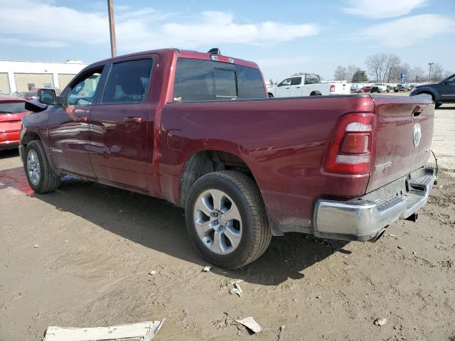 1C6SRFFT5MN515756 - 2021 RAM 1500 BIG HORN/LONE STAR BURGUNDY photo 2