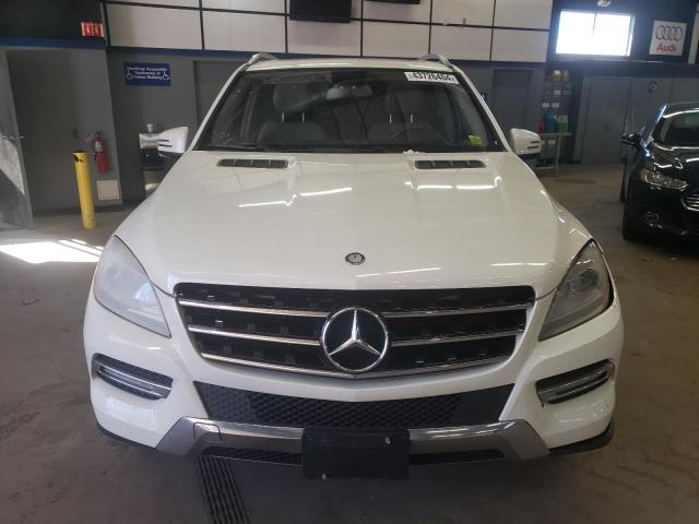 4JGDA5HB0CA030370 - 2012 MERCEDES-BENZ ML 350 4MATIC WHITE photo 5