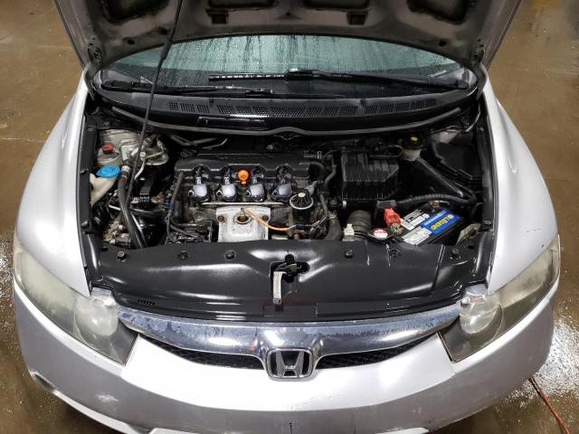 19XFA1F67AE019453 - 2010 HONDA CIVIC LX-S Արծաթագույն լուսանկար 11