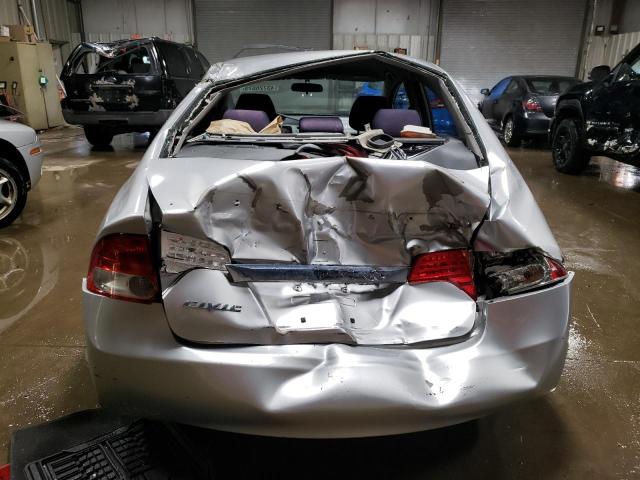 19XFA1F67AE019453 - 2010 HONDA CIVIC LX-S Արծաթագույն լուսանկար 6