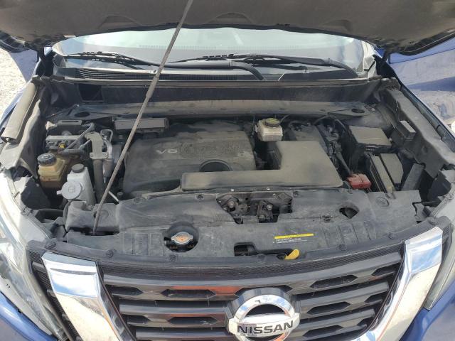 5N1DR2MM1HC660151 - 2017 NISSAN PATHFINDER S BLUE photo 12