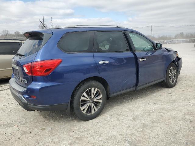 5N1DR2MM1HC660151 - 2017 NISSAN PATHFINDER S BLUE photo 3