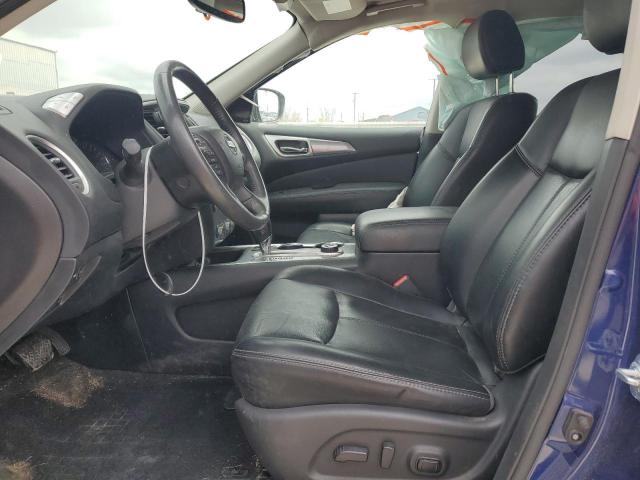 5N1DR2MM1HC660151 - 2017 NISSAN PATHFINDER S BLUE photo 7