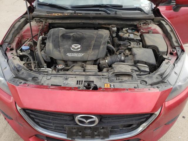 3MZBN1U78JM197969 - 2018 MAZDA 3 SPORT RED photo 11