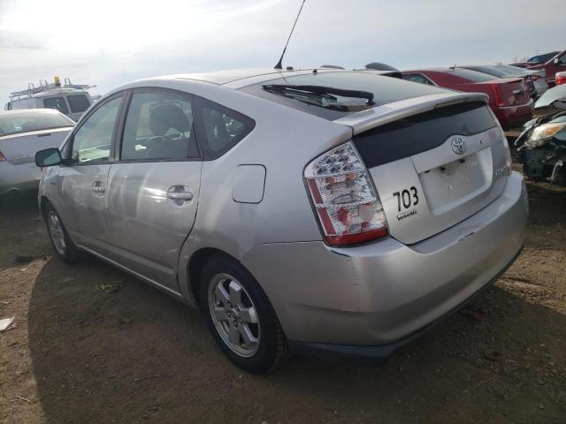 JTDKB20U677609516 - 2007 TOYOTA PRIUS SILVER photo 2