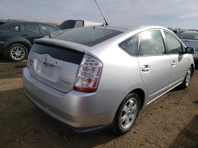 JTDKB20U677609516 - 2007 TOYOTA PRIUS SILVER photo 3