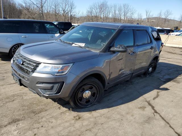1FM5K8AR9JGB35008 - 2018 FORD EXPLORER POLICE INTERCEPTOR Boz foto 1