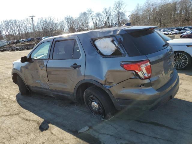 1FM5K8AR9JGB35008 - 2018 FORD EXPLORER POLICE INTERCEPTOR Boz foto 2