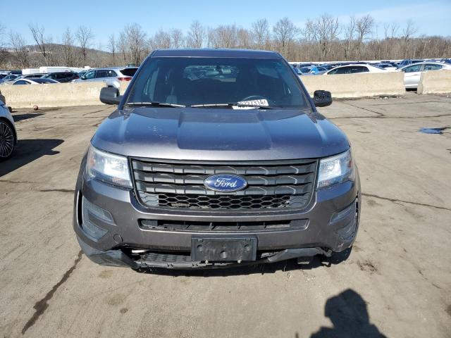 1FM5K8AR9JGB35008 - 2018 FORD EXPLORER POLICE INTERCEPTOR GRAY photo 5