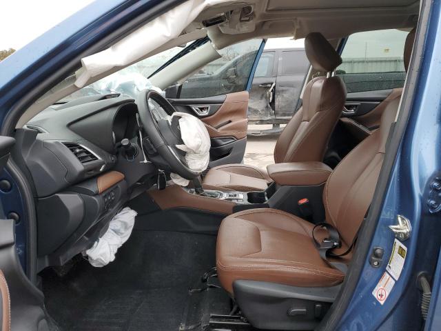 JF2SKAXC4LH524090 - 2020 SUBARU FORESTER TOURING 蓝色 照片 7