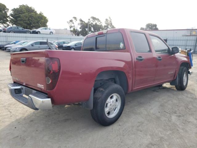 1GTCS138048160076 - 2004 GMC CANYON RED photo 3