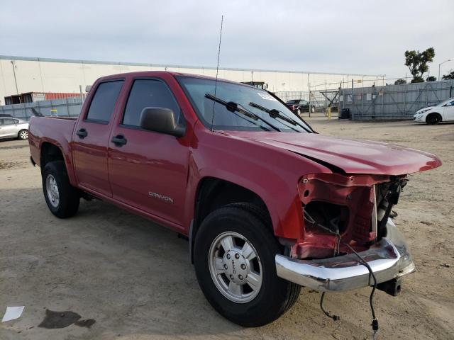 1GTCS138048160076 - 2004 GMC CANYON RED photo 4