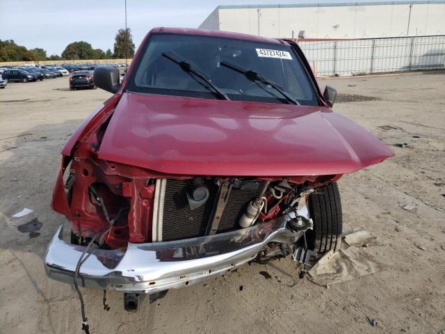 1GTCS138048160076 - 2004 GMC CANYON RED photo 5