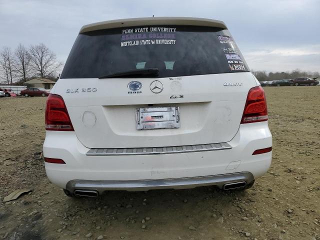 WDCGG8JB1FG364608 - 2015 MERCEDES-BENZ GLK 350 4MATIC WHITE photo 6