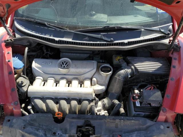 3VWRF31Y58M407975 - 2008 VOLKSWAGEN BEETLE CONVERTIBLE SE წითელი ფოტო 11