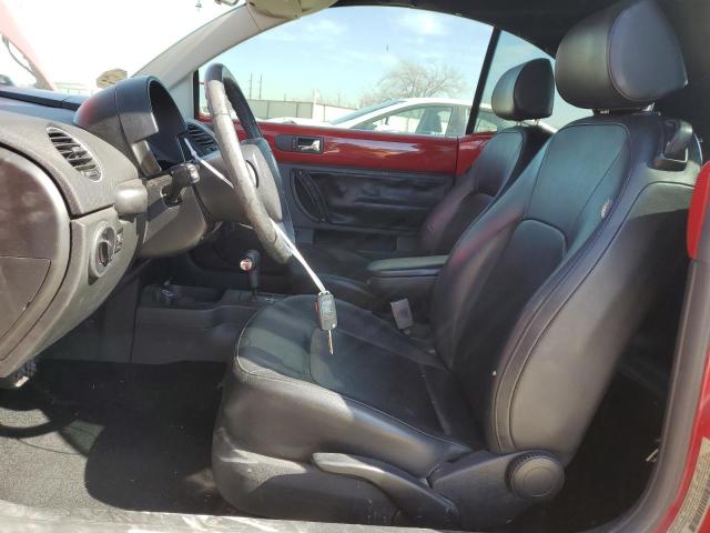 3VWRF31Y58M407975 - 2008 VOLKSWAGEN BEETLE CONVERTIBLE SE წითელი ფოტო 7