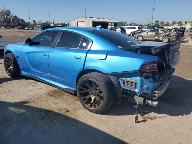 2C3CDXCT2KH519828 - 2019 DODGE CHARGER R/T BLUE photo 2