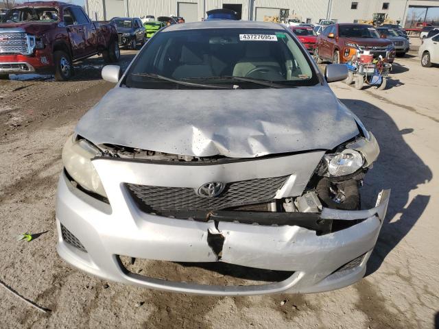 1NXBU4EE4AZ368096 - 2010 TOYOTA COROLLA BASE 银色 照片 5