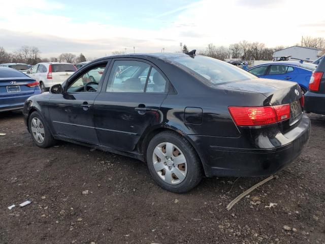 5NPET46C09H445845 - 2009 HYUNDAI SONATA GLS BLACK photo 2