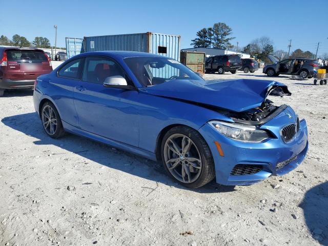 WBA1J9C59FV371261 - 2015 BMW M235XI BLUE photo 4