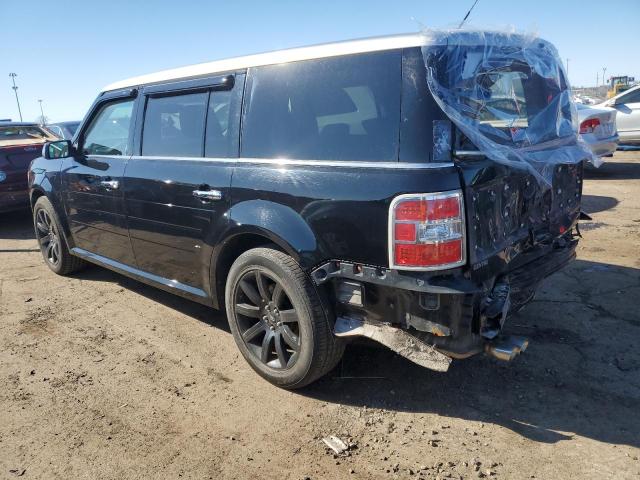 2FMDK53C69BA31887 - 2009 FORD FLEX LIMITED BLACK photo 2