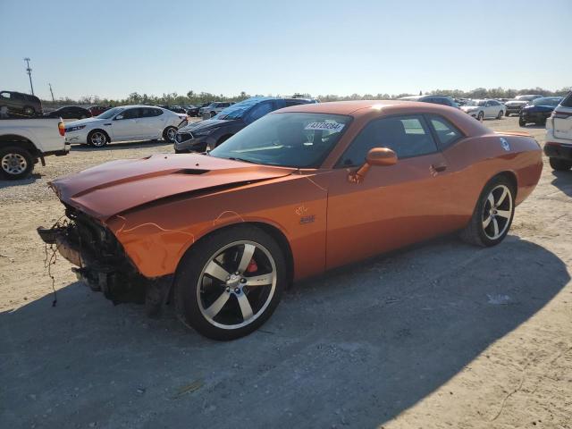 2B3CJ7DJ4BH558133 - 2011 DODGE CHALLENGER SRT-8 ORANGE photo 1