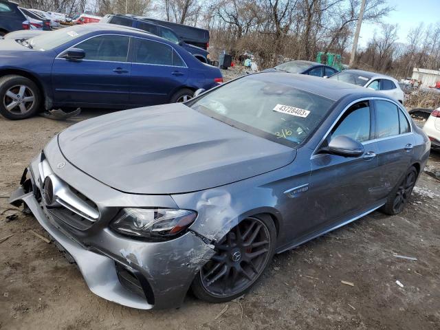 WDDZF8KB5JA434144 - 2018 MERCEDES-BENZ E 63 AMG-S GRAY photo 1