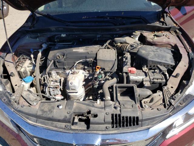 1HGCR2F33GA141425 - 2016 HONDA ACCORD LX BURGUNDY photo 11