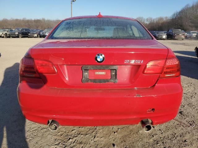 WBAKG7C54DJ437808 - 2013 BMW 335 I RED photo 6