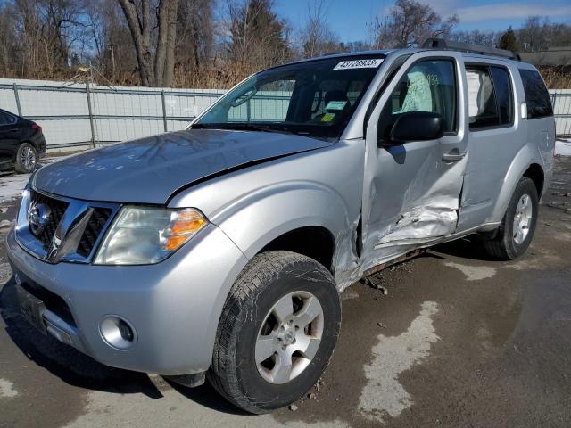 5N1AR1NB5BC615912 - 2011 NISSAN PATHFINDER S SILVER photo 1