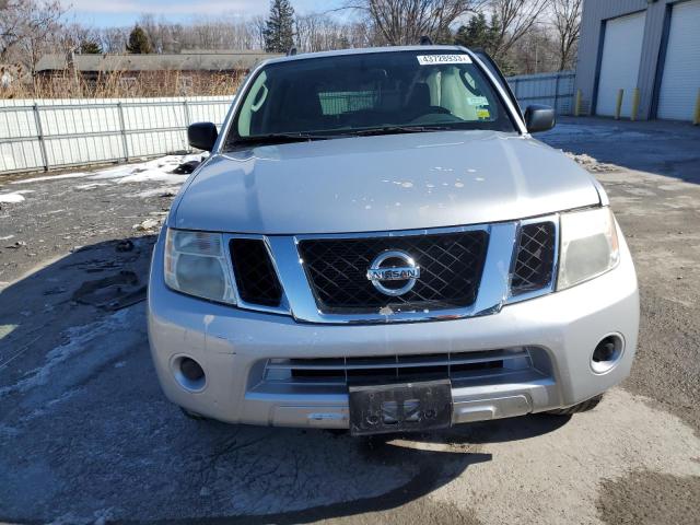 5N1AR1NB5BC615912 - 2011 NISSAN PATHFINDER S SILVER photo 5