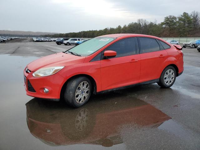 1FAHP3F21CL281436 - 2012 FORD FOCUS SE RED photo 1