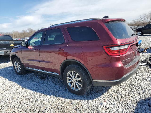 1C4RDJAG3HC850776 - 2017 DODGE DURANGO SXT BURGUNDY photo 2