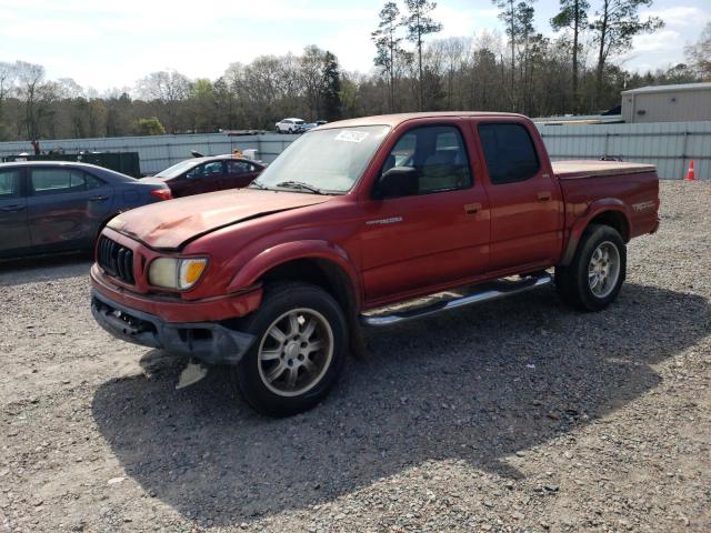 5TEGN92N62Z137377 - 2002 TOYOTA TACOMA DOUBLE CAB PRERUNNER RED photo 1