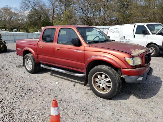 5TEGN92N62Z137377 - 2002 TOYOTA TACOMA DOUBLE CAB PRERUNNER RED photo 4
