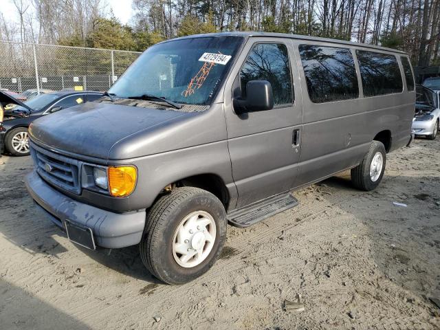 1FBSS31L67DA83115 - 2007 FORD ECONOLINE E350 SUPER DUTY WAGON GRAY photo 1