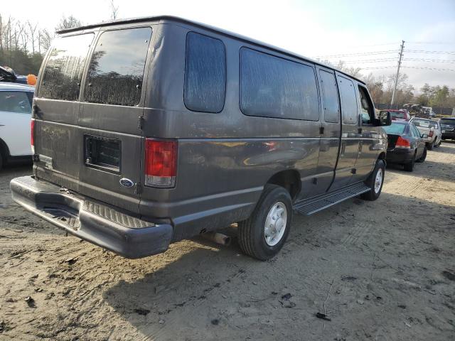 1FBSS31L67DA83115 - 2007 FORD ECONOLINE E350 SUPER DUTY WAGON GRAY photo 3