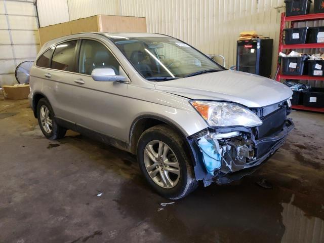 5J6RE4H73AL046286 - 2010 HONDA CR-V EXL SILVER photo 4