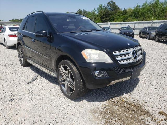4JGBB8GB9BA682328 - 2011 MERCEDES-BENZ ML 350 4MATIC BLACK photo 1