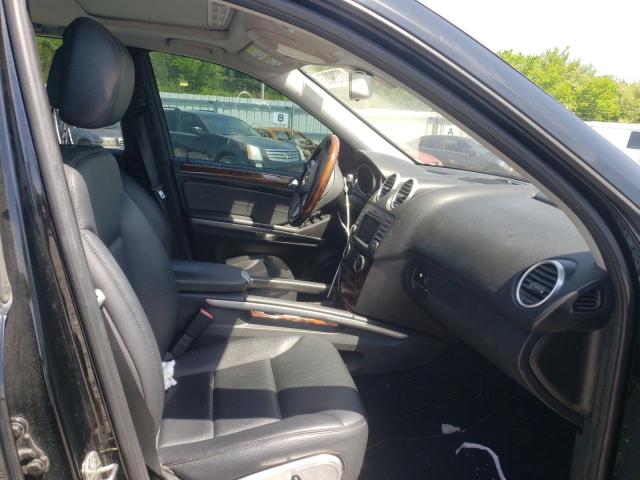 4JGBB8GB9BA682328 - 2011 MERCEDES-BENZ ML 350 4MATIC BLACK photo 5