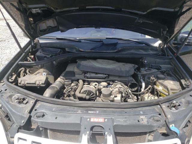 4JGBB8GB9BA682328 - 2011 MERCEDES-BENZ ML 350 4MATIC BLACK photo 7