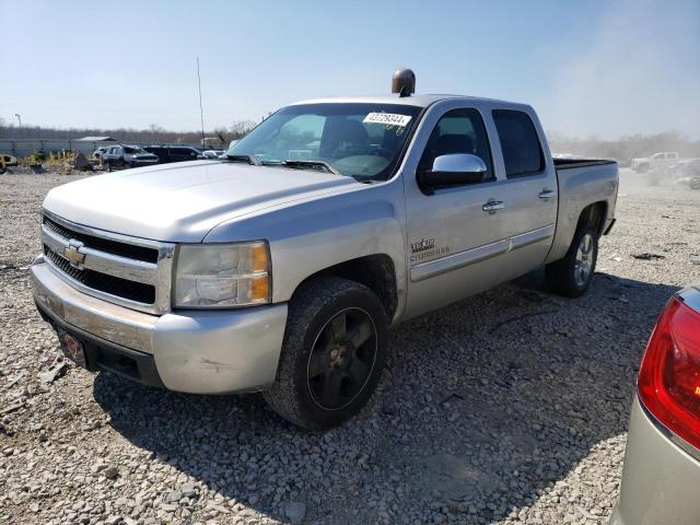 3GCRKSE36AG220725 - 2010 CHEVROLET SILVERADO K1500 LT SILVER photo 1