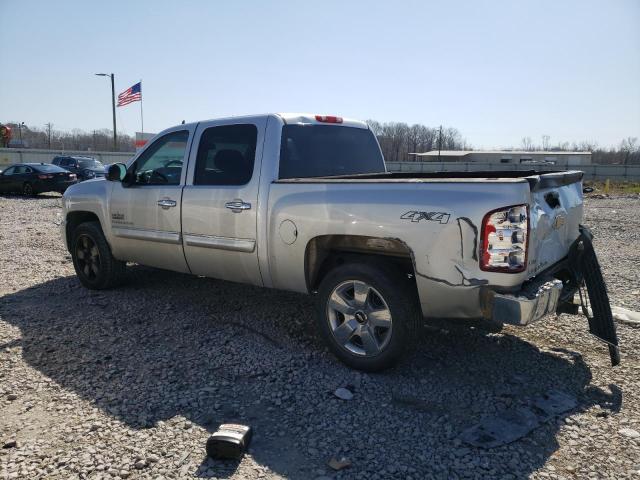 3GCRKSE36AG220725 - 2010 CHEVROLET SILVERADO K1500 LT SILVER photo 2