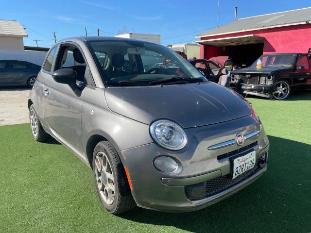 3C3CFFAR5DT672631 - 2013 FIAT 500 POP GRAY photo 1