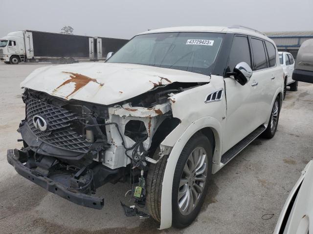 JN8AZ2NF0H9641082 - 2017 INFINITI QX80 BASE WHITE photo 1