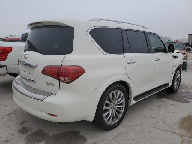 JN8AZ2NF0H9641082 - 2017 INFINITI QX80 BASE WHITE photo 3