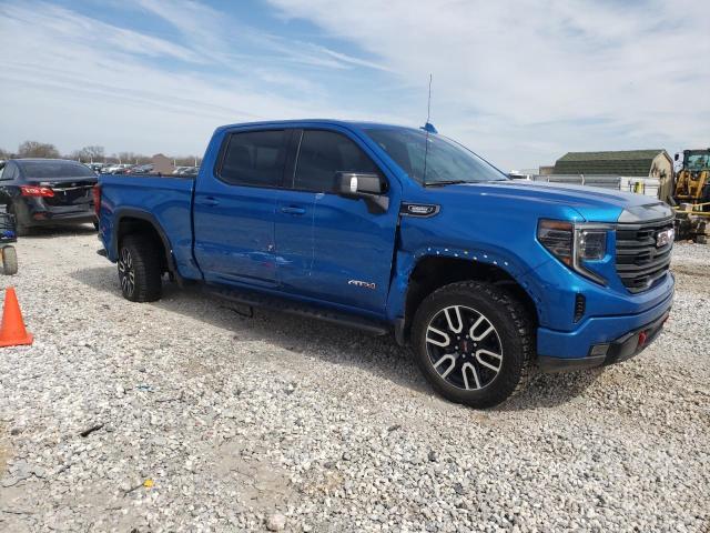 1GTUUEET7NZ643308 - 2022 GMC SIERRA K1500 AT4 BLUE photo 4