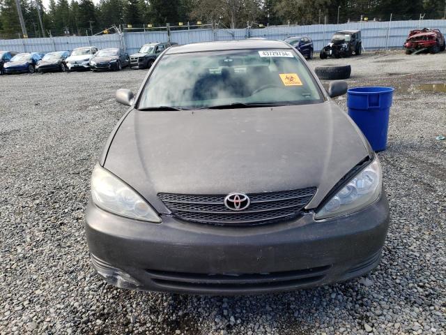 4T1BE32K35U610707 - 2005 TOYOTA CAMRY LE GRAY photo 5