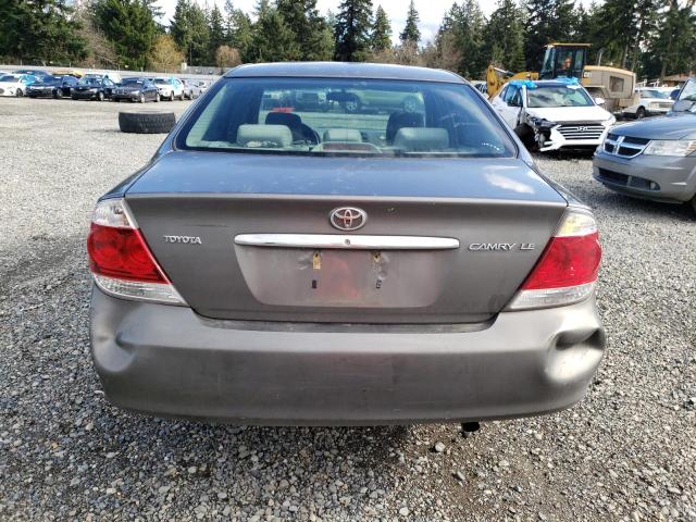 4T1BE32K35U610707 - 2005 TOYOTA CAMRY LE GRAY photo 6