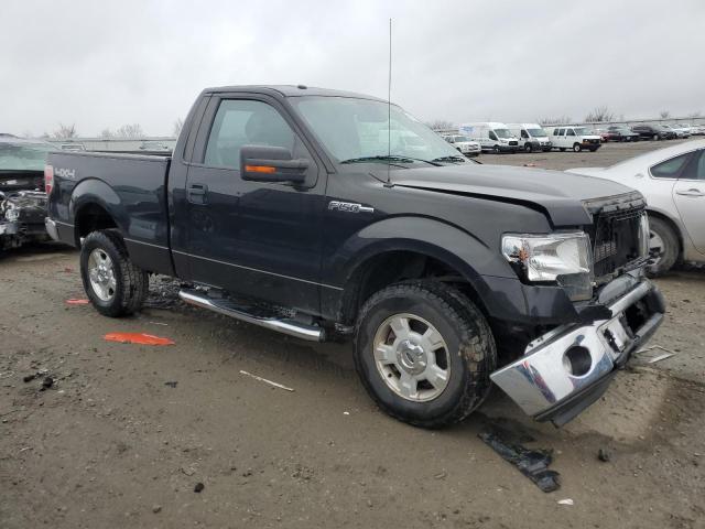 1FTMF1EF0EFB81740 - 2014 FORD F150 BLACK photo 4